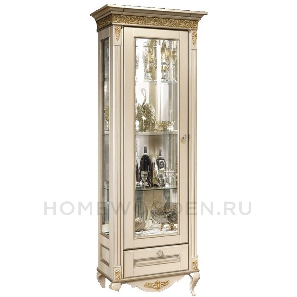 Шкаф витрина Неаполь Т-401R