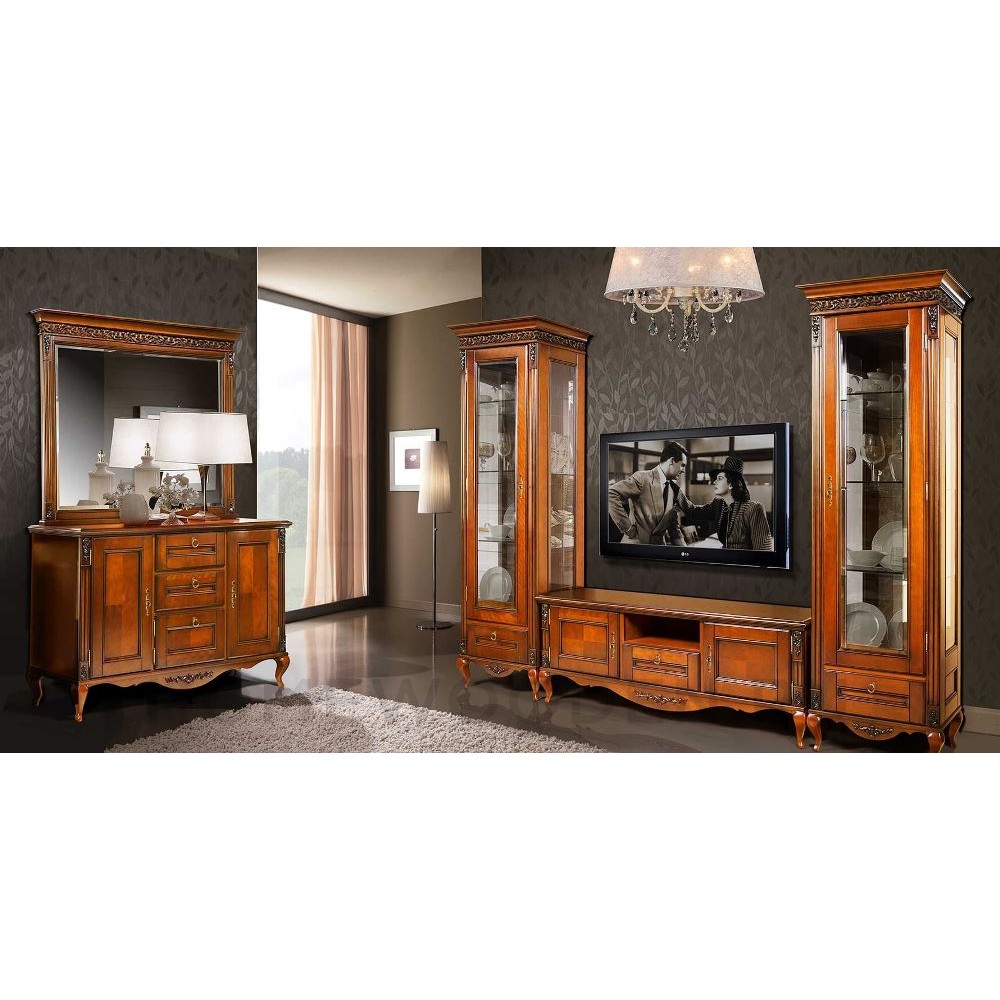 Шкаф витрина Неаполь Т-401R