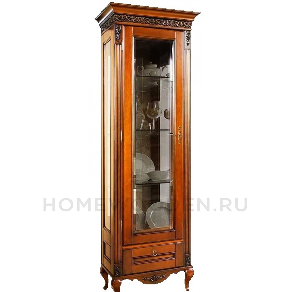 Шкаф витрина Неаполь Т-401R