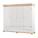 Шкаф "Хельсинки" 4GTM из массива сосны