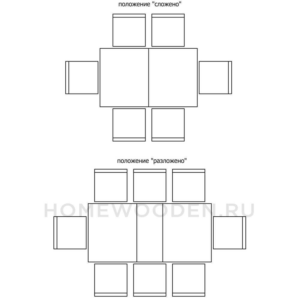 Стол Верди Классик П4.487.4.12 (П106.04)