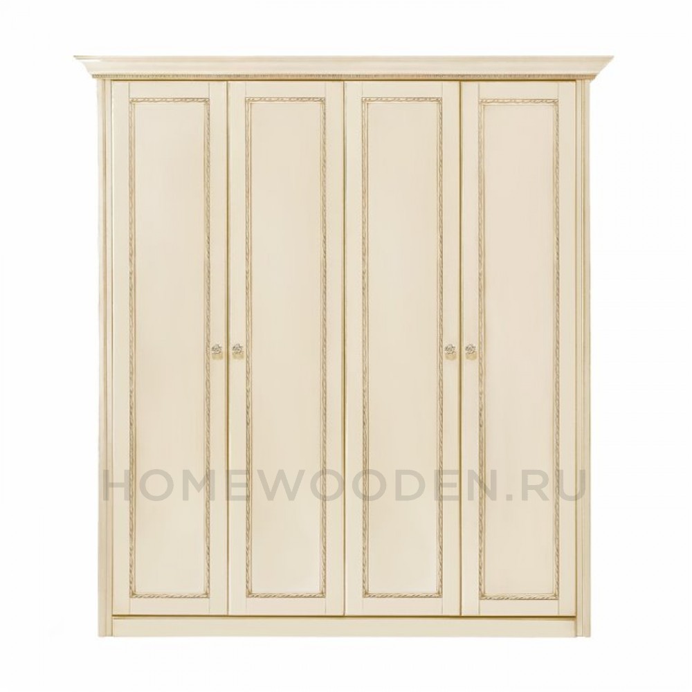 Шкаф 4-дверный Палермо Т-754Д