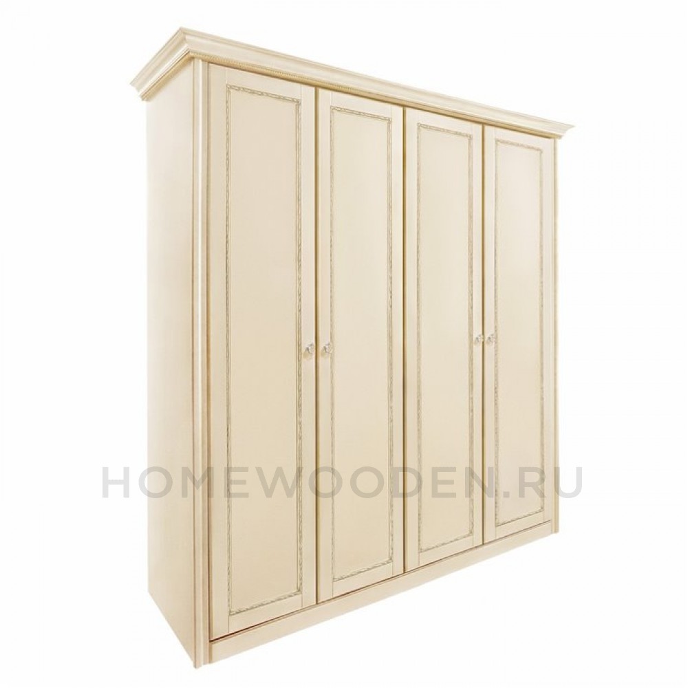 Шкаф 4-дверный Палермо Т-754Д