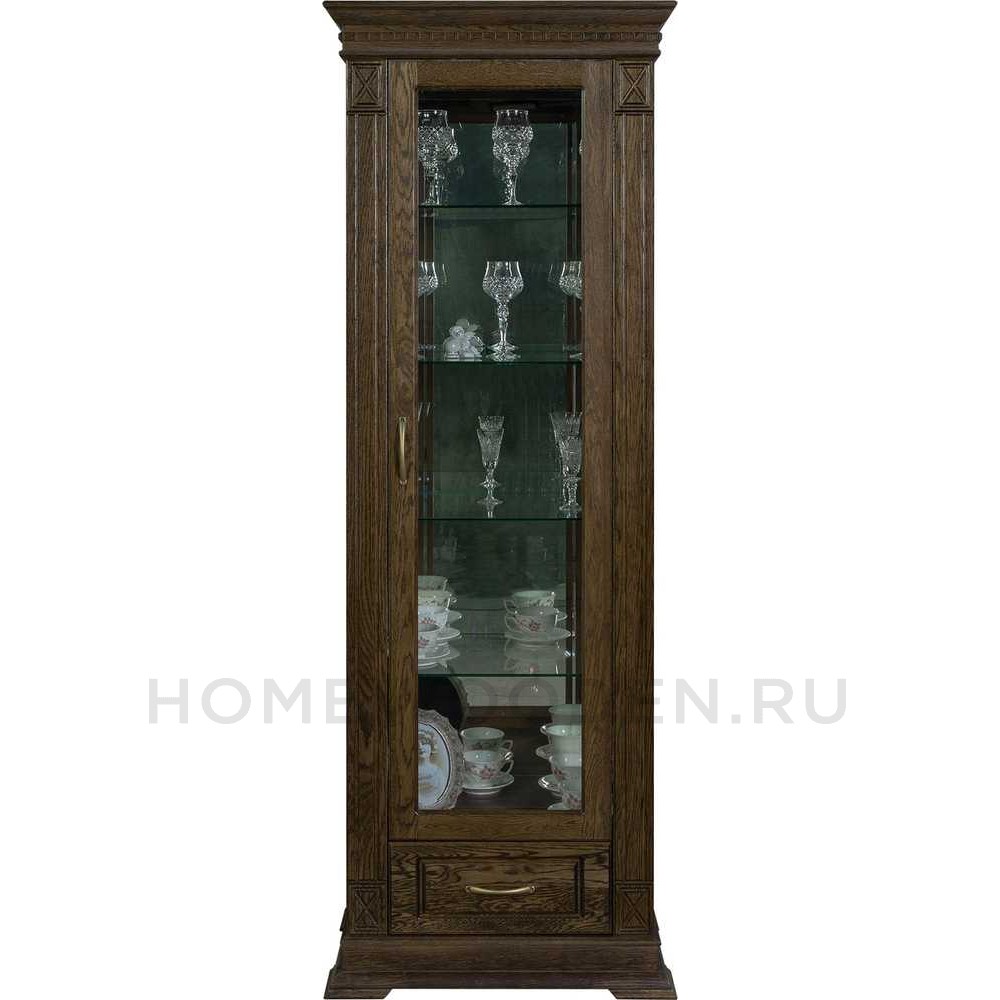 Шкаф-витрина Верди Классик П1.0487.0.11 (П487.11з)