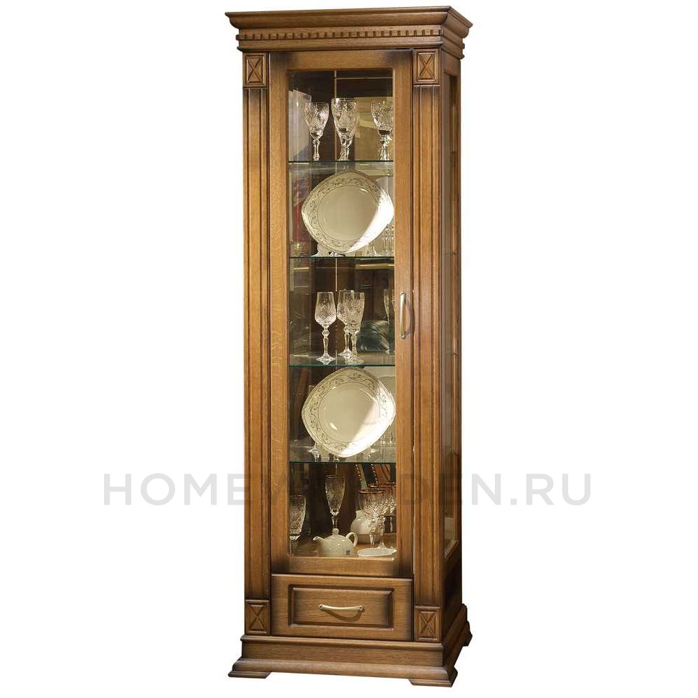 Шкаф-витрина Верди Классик П1.0487.0.11 (П487.11з)