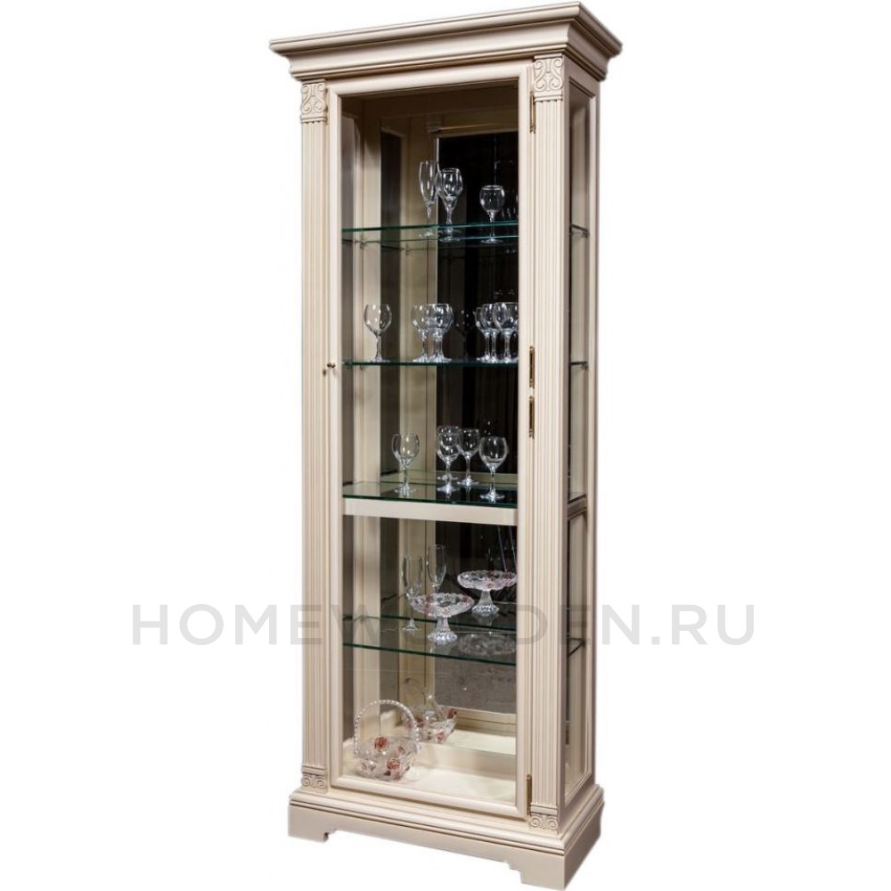 Шкаф с витриной Престиж ГМ 5901E