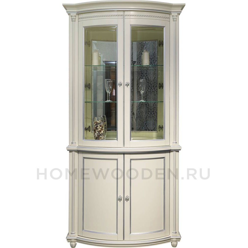 Шкаф комбинированный 2д Валенсия Классик П3.0589.0.02 (П244.15)