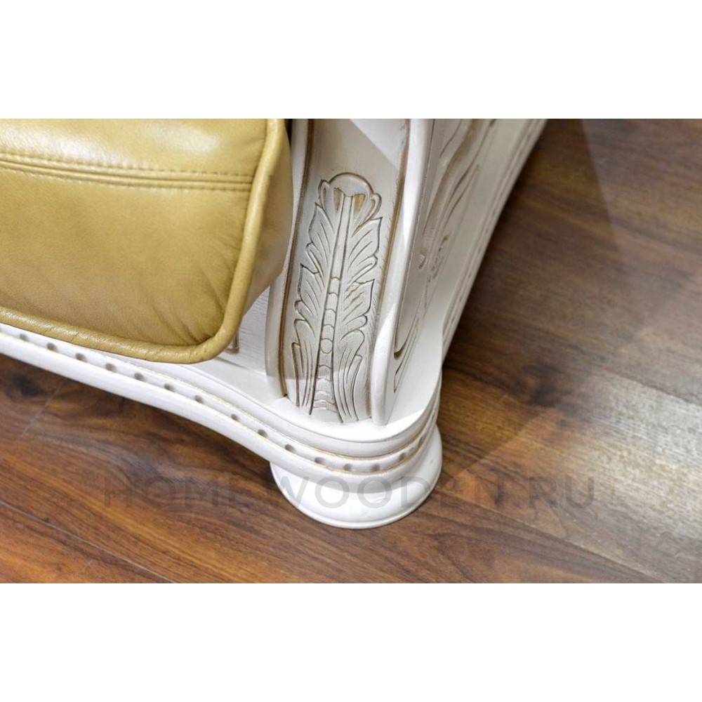 Кожаный диван Милан 1 двухместный