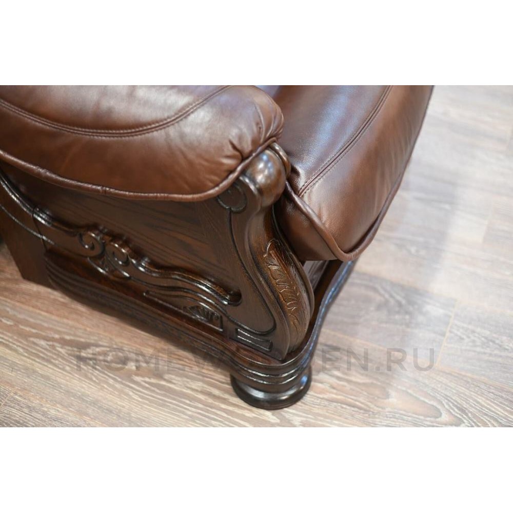 Кожаный диван Милан 1 двухместный