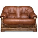 Кожаный диван Милан 1 двухместный