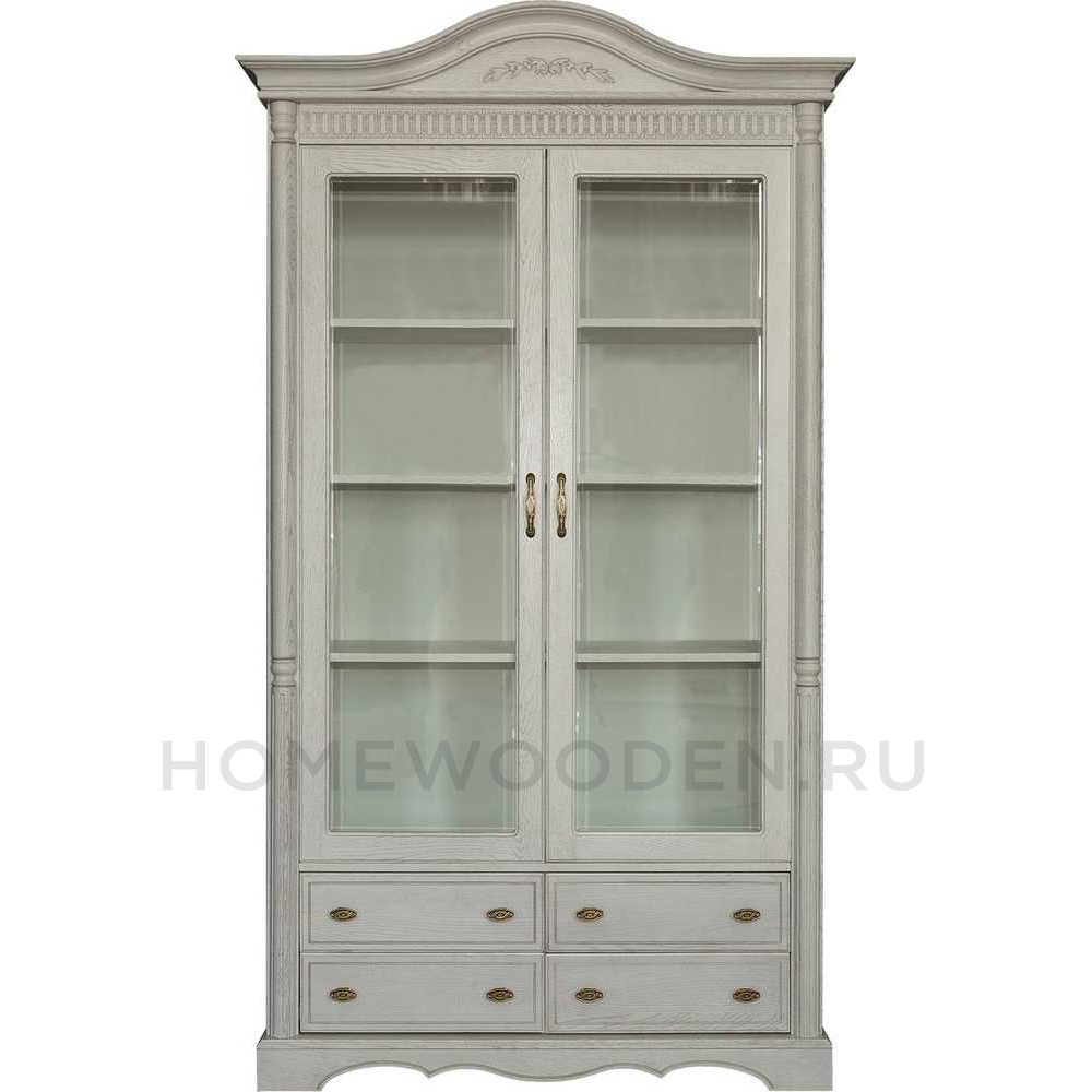 Шкаф книжный 2д Паола БМ2.671.2.20(2151)