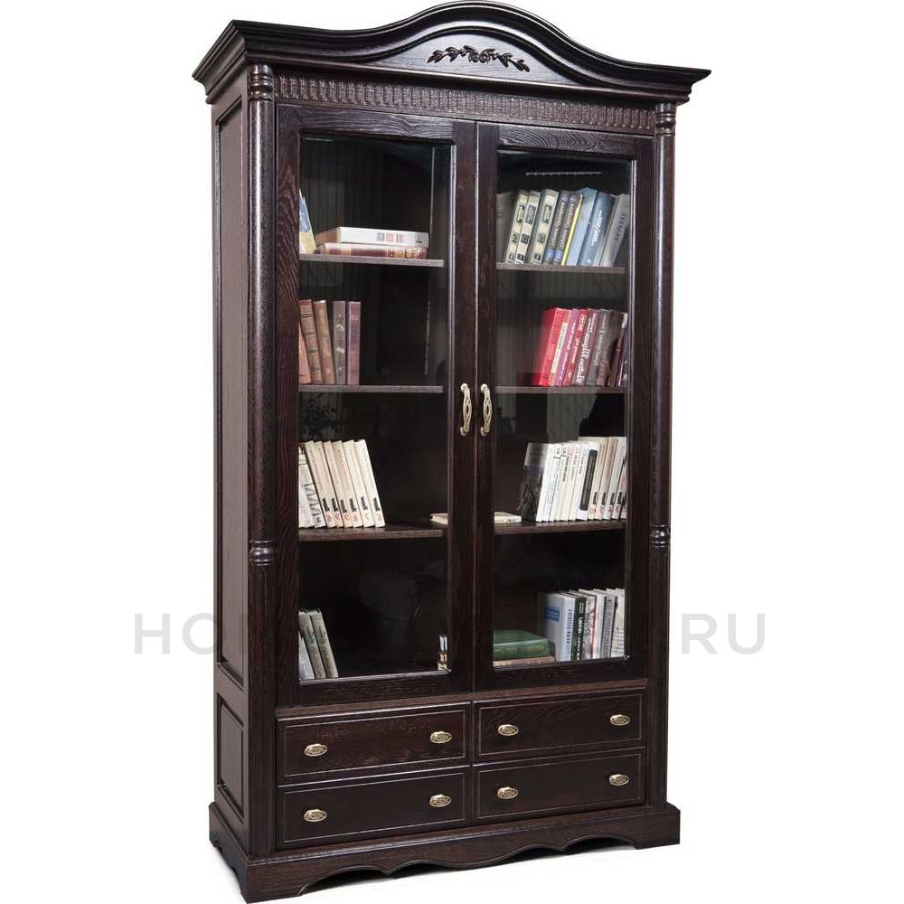 Шкаф книжный 2д Паола БМ2.671.2.20(2151)