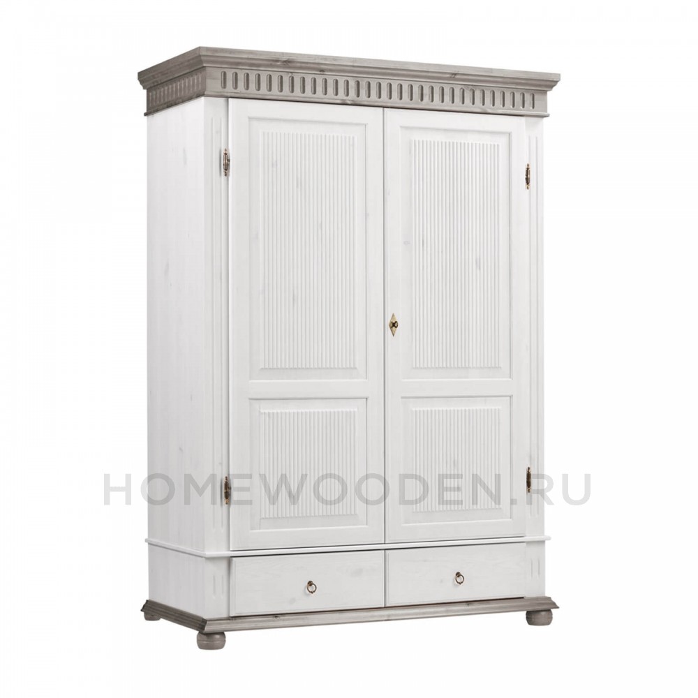 Шкаф "Хельсинки" 2GTM из массива сосны