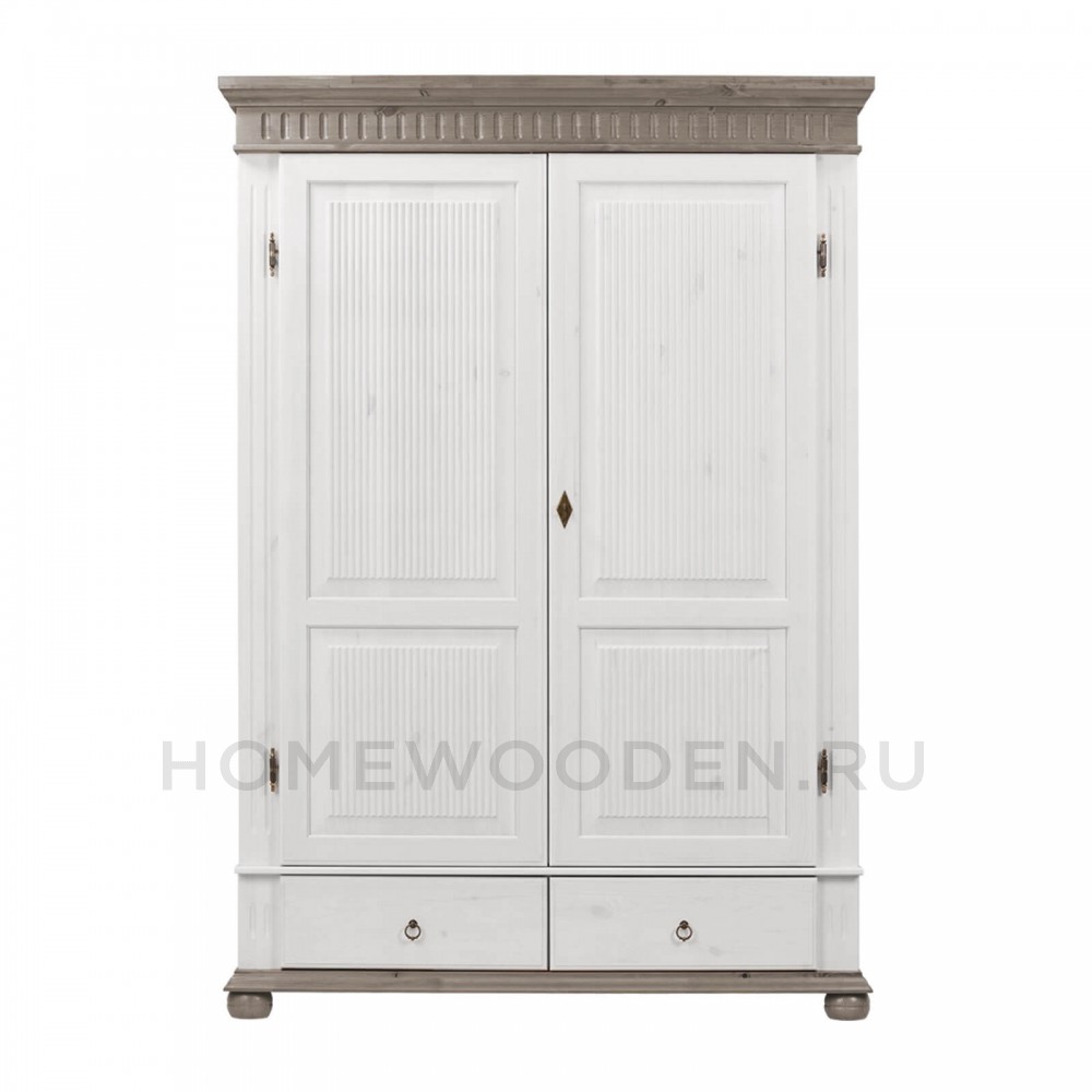 Шкаф "Хельсинки" 2GTM из массива сосны