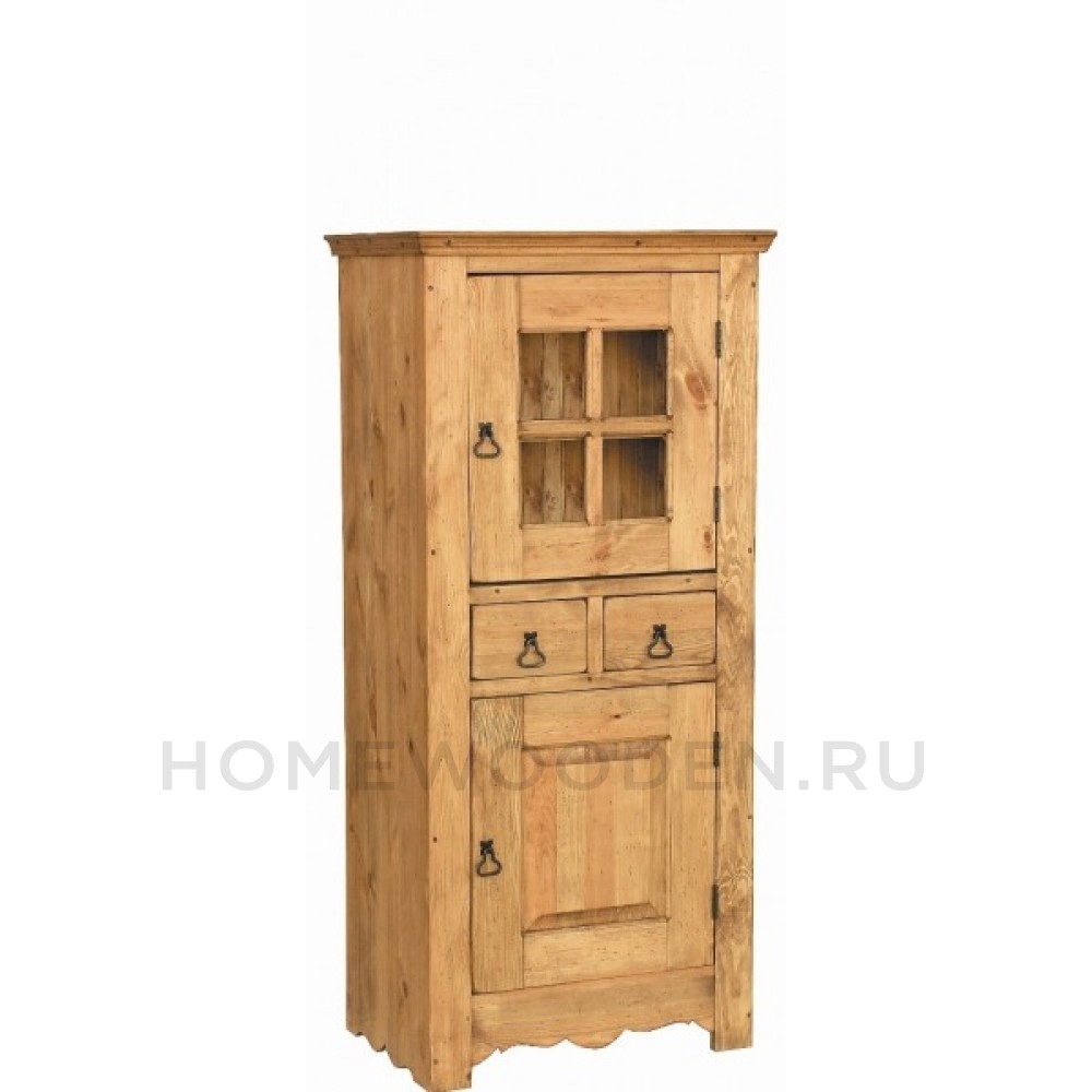 Шкаф для посуды OMD (СО СТЕКЛОМ)