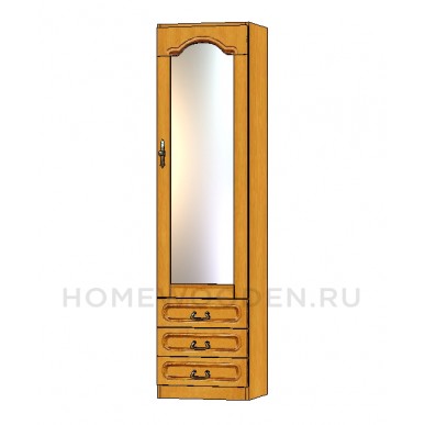 Шкаф Вилия 1 З