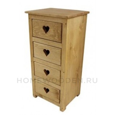 Комод CHIF 4T COEUR (С СЕРДЦЕМ)