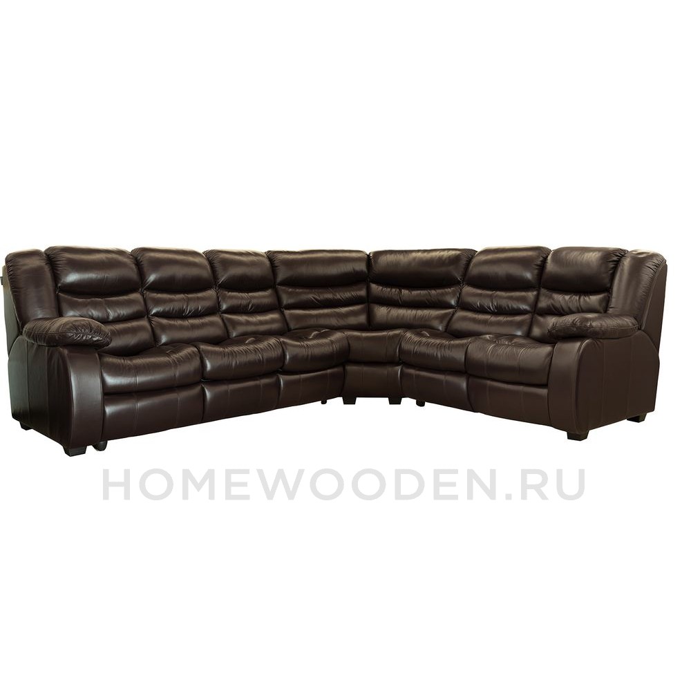 Диван угловой кожаный Манчестер 1