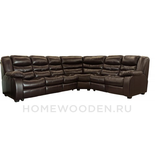 Диван угловой кожаный Манчестер 1