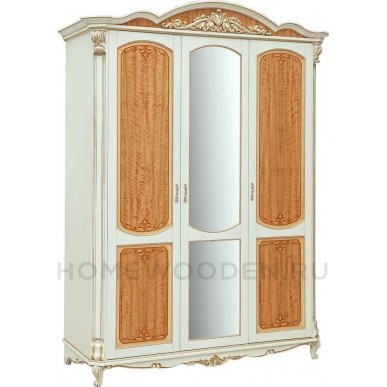Шкаф для одежды 3д Альба П4.485.1.10-01 (П524.01к)