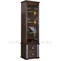 Шкаф с витриной Тунис П6.343.0.21 (П343.21Ш)