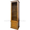 Шкаф с витриной Тунис П6.343.0.21 (П343.21Ш)
