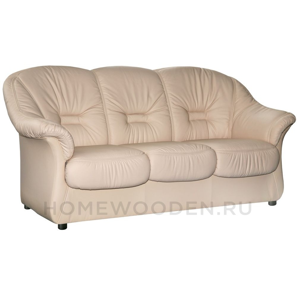 Кожаный Диван Омега 3М