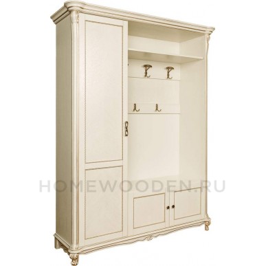 Шкаф комбинированный 3д Алези П1.350.3.01 (П540.01)