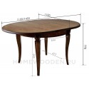 Стол Милана 12А П4.265.0.27 (318.08)