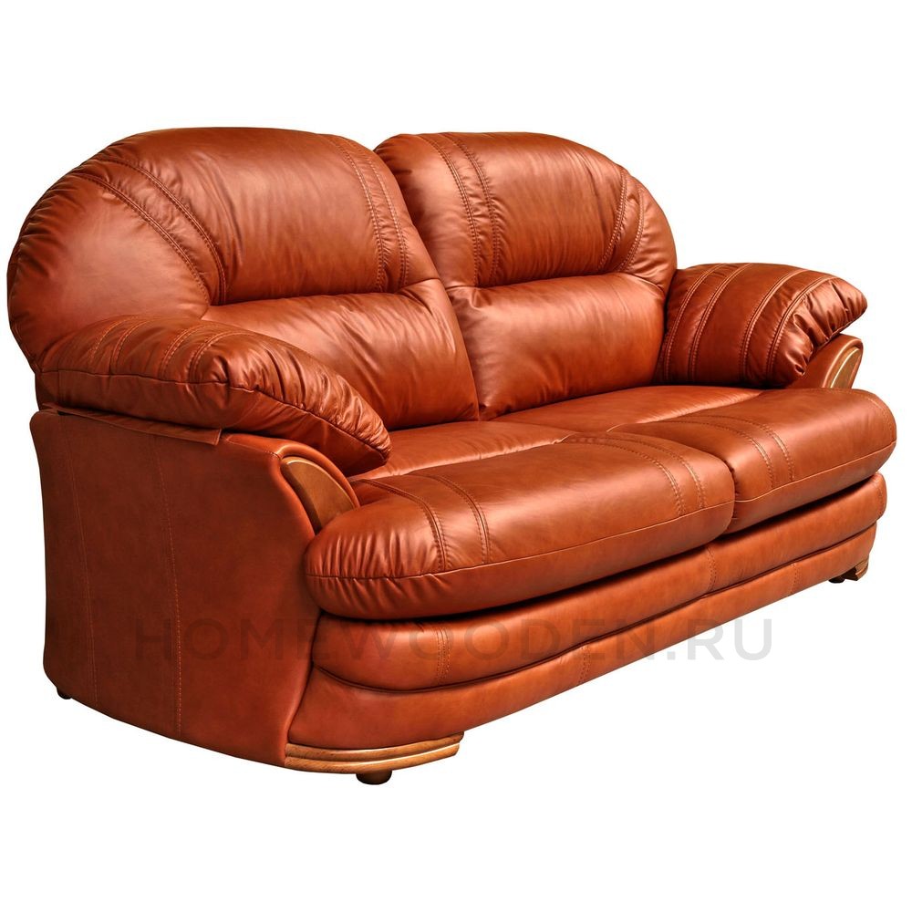 Кожаный Диван Йорк 3М