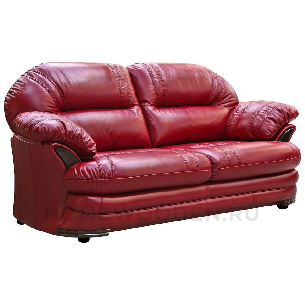 Кожаный Диван Йорк 3М