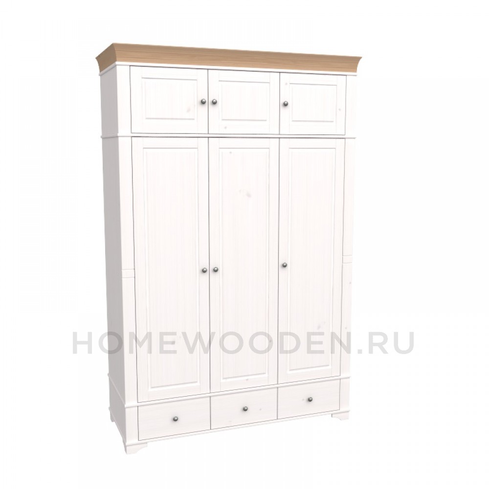 Антресоль 3-х дверного шкафа Бейли