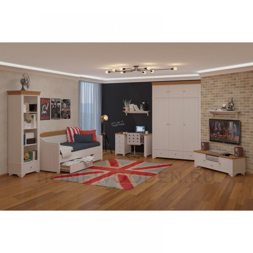 Антресоль 3-х дверного шкафа Бейли