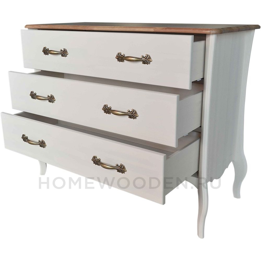 Комод Лебо с тремя ящиками