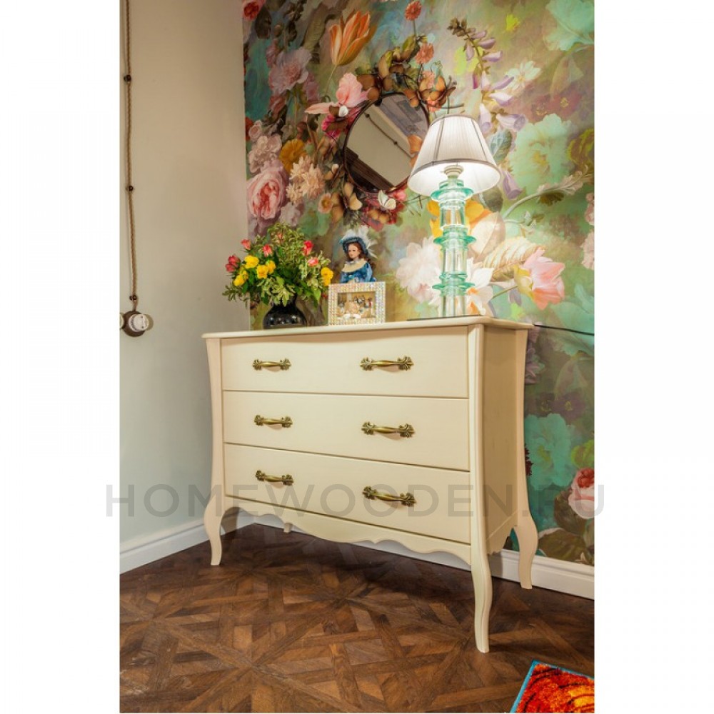 Комод Лебо с тремя ящиками