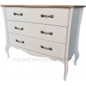 Комод Лебо с тремя ящиками