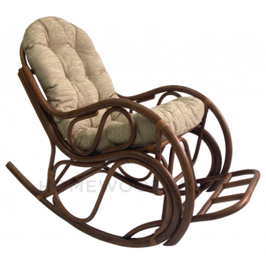 Кресло-качалка плетеная из ротанга 05/04 Кресло-качалка плетеная из ротанга 05/04