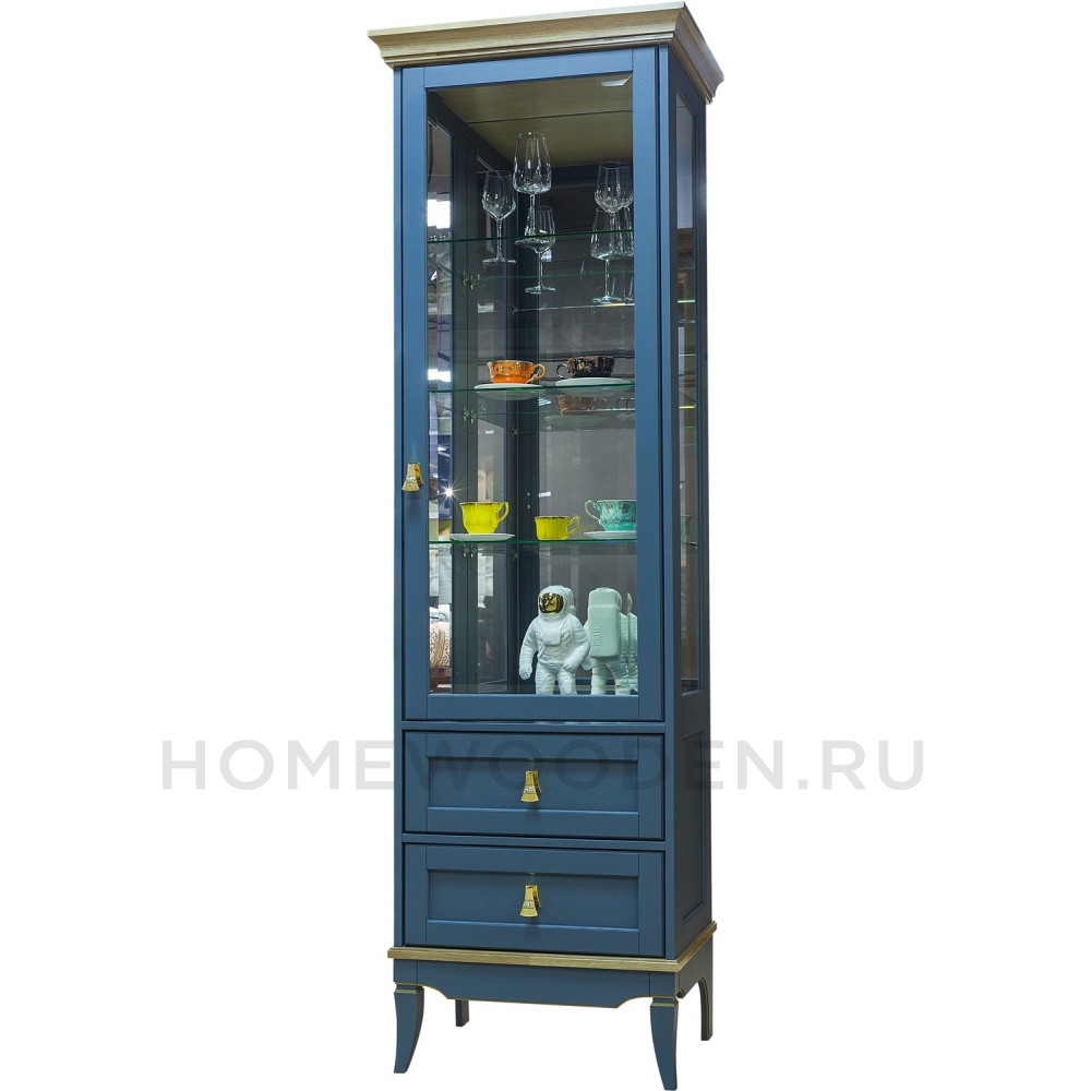 Шкаф с витриной Тельма ГМ-6506