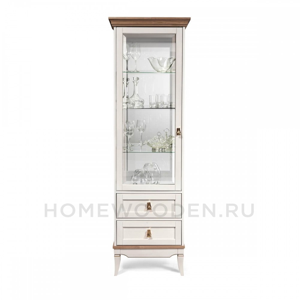 Шкаф с витриной Тельма ГМ-6506