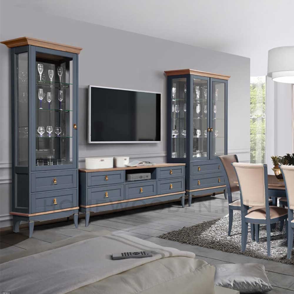 Шкаф с витриной Тельма ГМ-6506