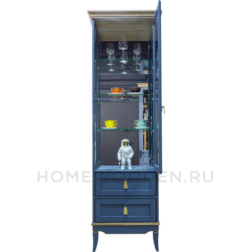 Шкаф с витриной Тельма ГМ-6506