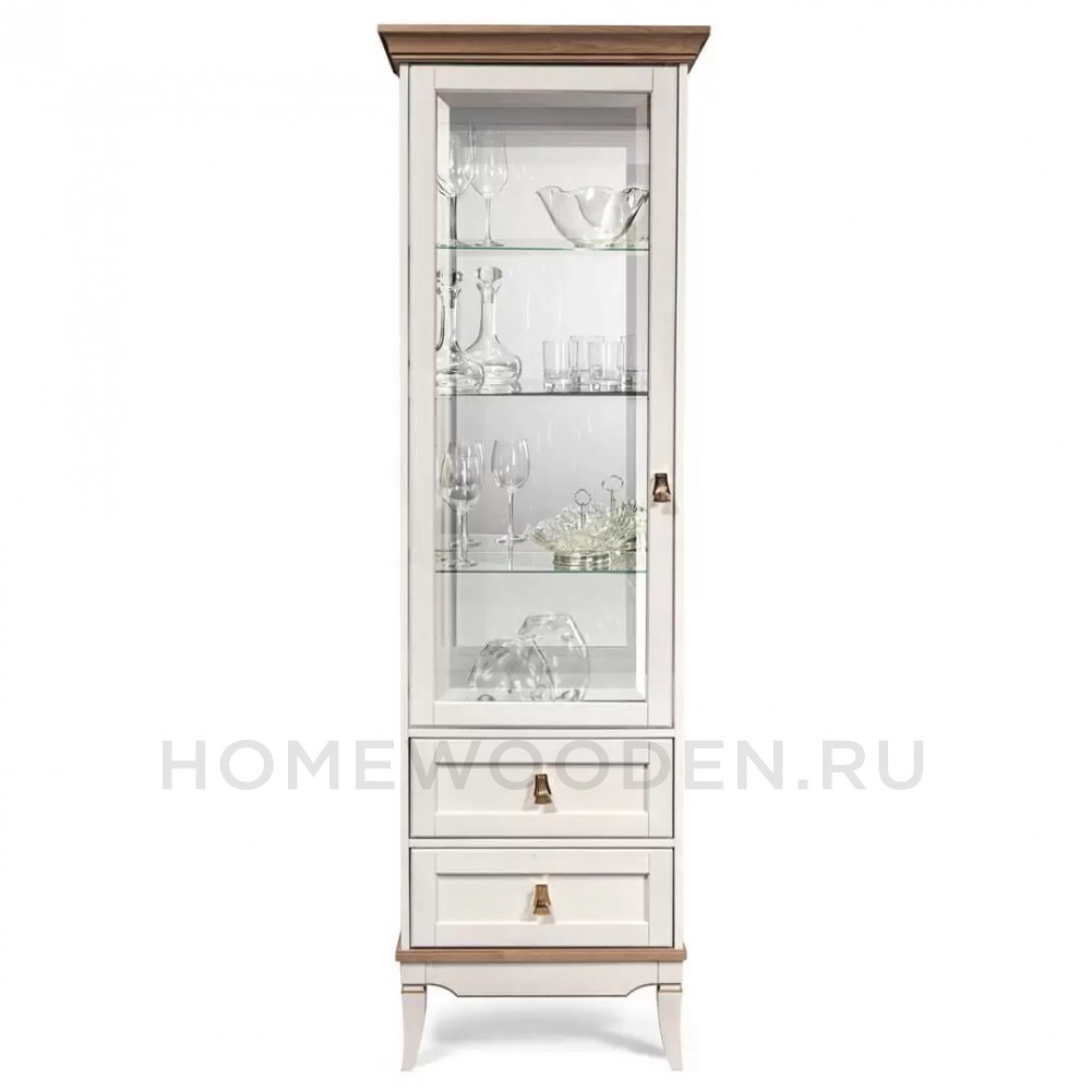 Шкаф с витриной Тельма ГМ-6506