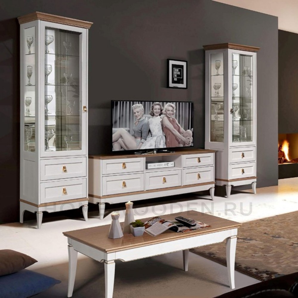 Шкаф с витриной Тельма ГМ-6506