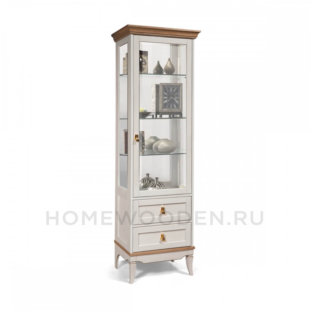 Шкаф с витриной Тельма ГМ-6506