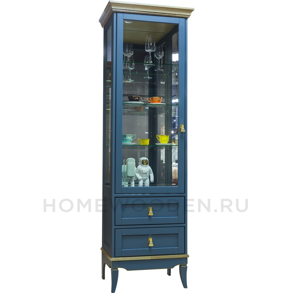 Шкаф с витриной Тельма ГМ-6506