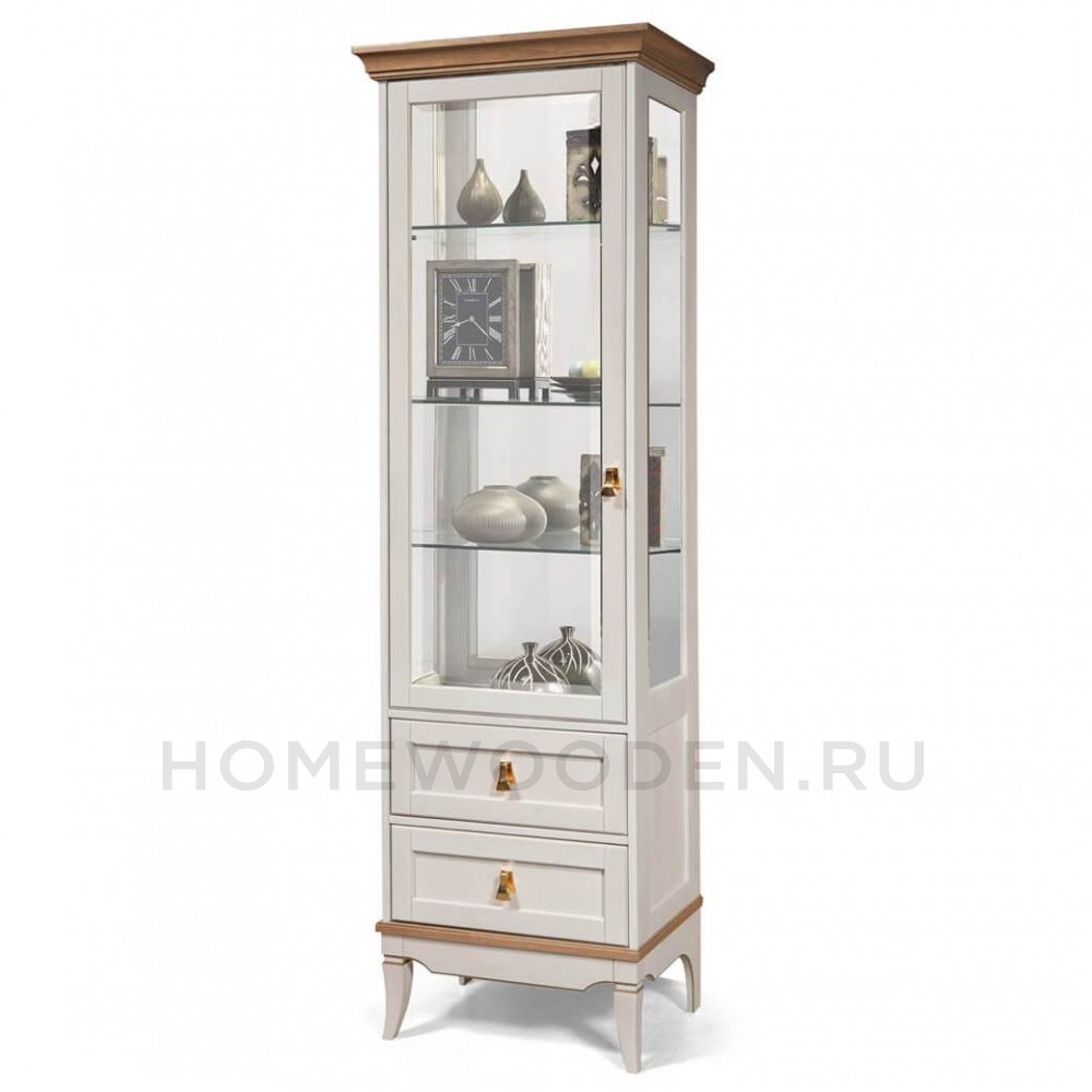 Шкаф с витриной Тельма ГМ-6506