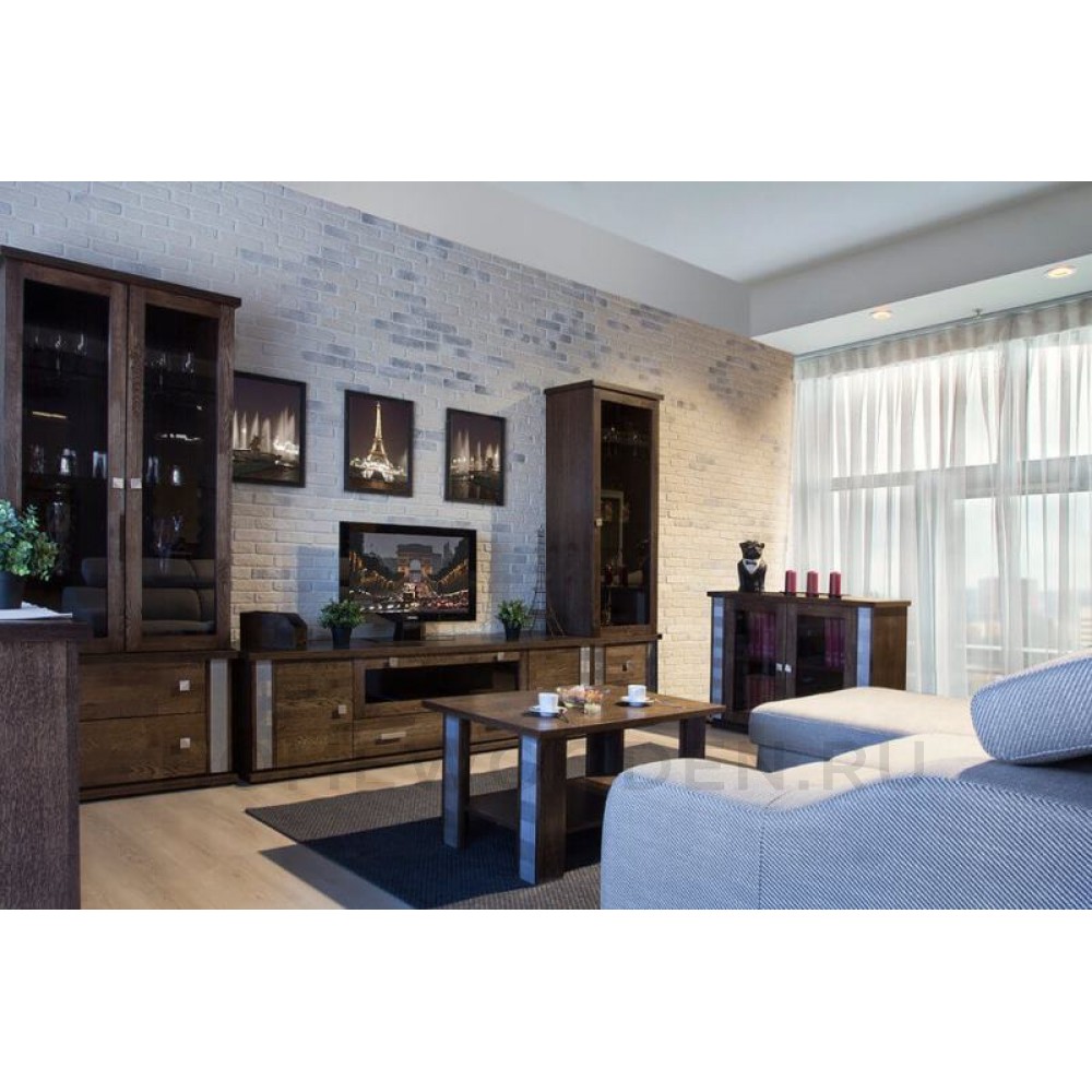 Гостиная Тунис Венге с серебром