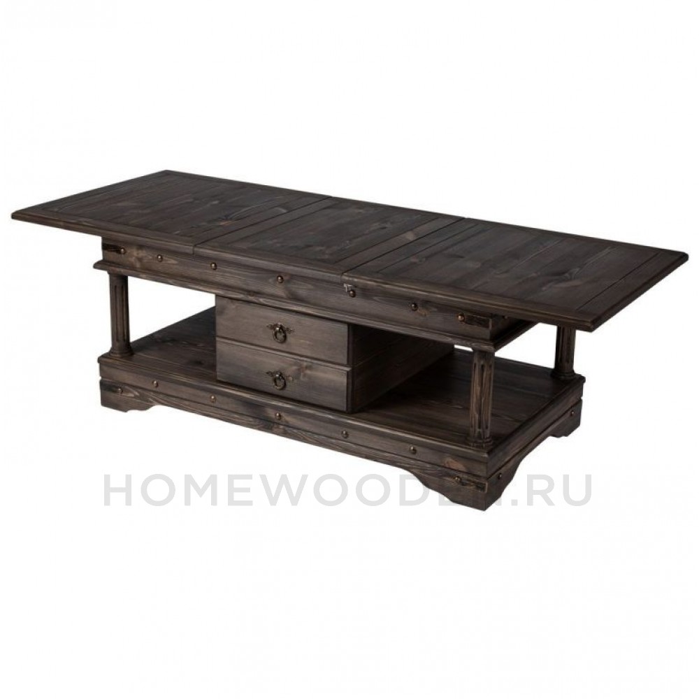 Стол журнальный Консул из массива сосны