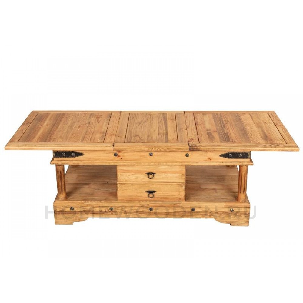 Стол журнальный Консул из массива сосны