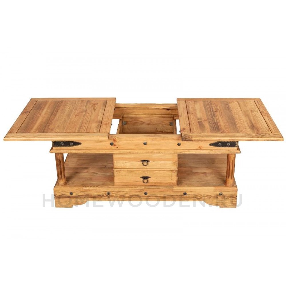 Стол журнальный Консул из массива сосны